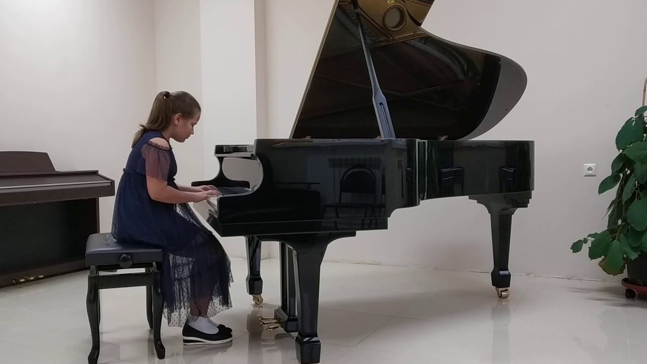 Ищук Ксения, 10 лет. М.Дворжак Этюд № 5 До-мажор смотреть онлайн