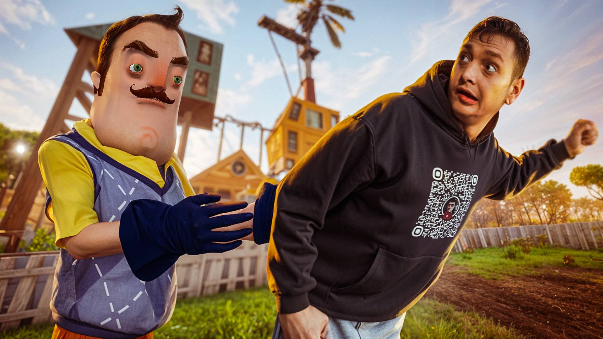 ШОУ ПРИВЕТ СОСЕД! ДИСКОТЕКА 90-Х! ИГРА HELLO NEIGHBOR ПРОХОЖДЕНИЕ МОДА THIS IS YOUR FIRST NEIGHBOR!