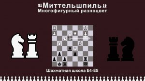 Миттельшпиль - многофигурный разноцвет