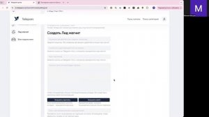 Лид магнит в сервисе Telepars