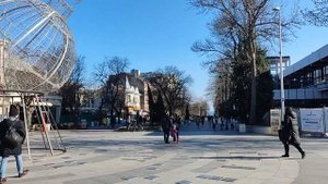 Болгария. Варна. Прогулка по бульвару "Князь Борис I".