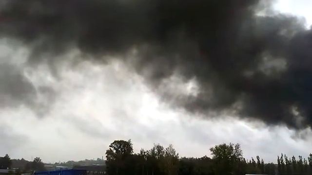 Пожар в районе ЖБИ смотреть онлайн