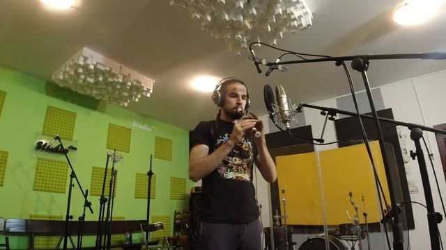 Запись флейты для третьего альбома / Recording of flutes for the 3rd album смотреть онлайн