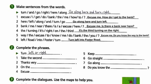 Урок 31. Як запитати про напрямок та вказати його./I can ask for and give direction. смотреть онлайн