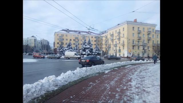 Прогулка по зимниму Брянску смотреть онлайн