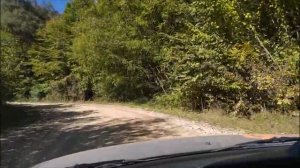 Дорога в Галанчож за селом Рошни-Чу | октябрь 2019, туризм в Чечне