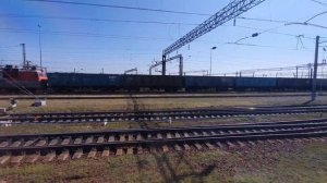 прибытие на станцию Лиски с севера | из окна поезда