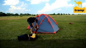 Палатка Tramp Rock. Инструкция по установке.