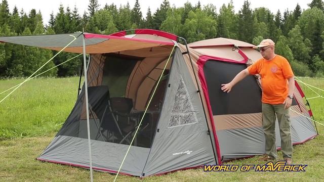 Обзор кемпинговой палатки Ultra Maverick смотреть онлайн