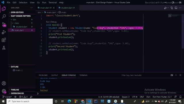 Dart bangla tutorial. part-1. Dart OOP (Object Oriented Programming) concept. Dart for flutter