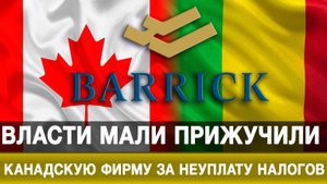 Власти Мали прижучили канадскую фирму за неуплату налогов