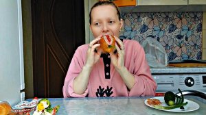 Хот-дог на обед 🌭 | Мукбанг