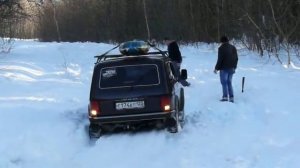 мезмай-камышёвая поляна зимой