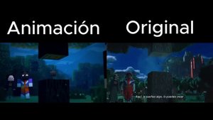 Minecraft Trailer Animation vs Original