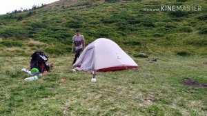 Установка палатки Naturehike cloud up2