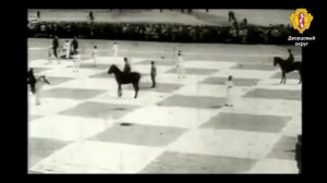 20 июля 1924 года Живые шахматы на Дворцовой