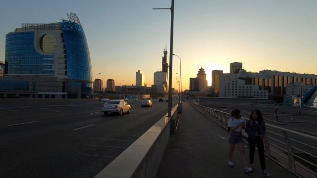 Закат в Астане (Казахстан, 2019) смотреть онлайн