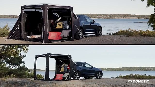 Модифицированная квадратная надувная палатка