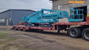 Отправка техники во вторник.Миниэкскаватора в Ростов Великий, вышки ➡️Пермь.