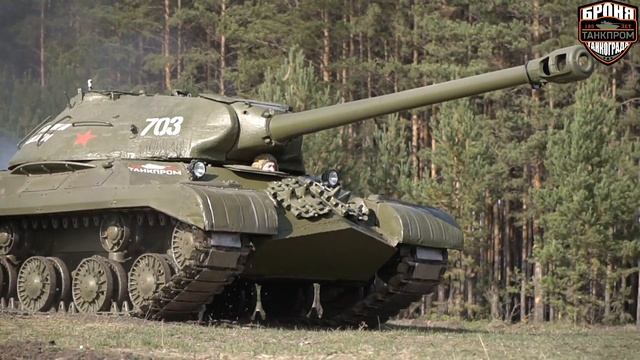 Тяжелый танк ИС-3 на Уральском Танковом Фестивале 2020 смотреть онлайн