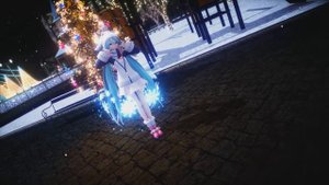 Miku Hatsune - Star Night Snow 4K