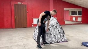 Палатка зимняя автомат утепленная 1,5*1,5м