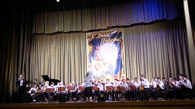 2015 г. Оркестр нар.инстр. (рук.Степанова Л.П.) "Я люблю тебя, Россия"