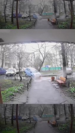 Вот так выехал с парковки!