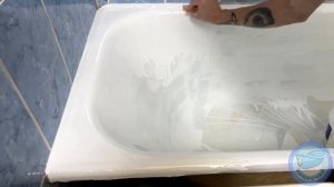 Преображение ванны с помощью жидкого акрила.