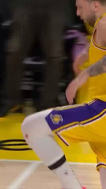 Luka doing his best Steph impression