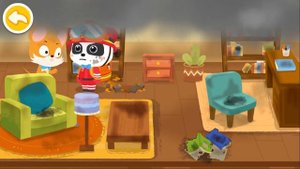 Панда Кики пожарный 1 | Безопасность при пожаре для детей | Пожарная безопасность мультик для детей