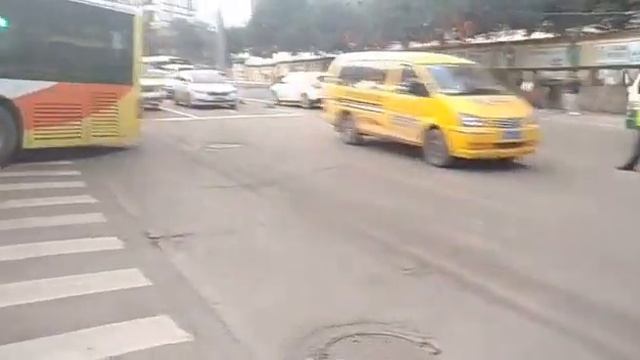 Китай прогулка по городу. Январь 2017 смотреть онлайн