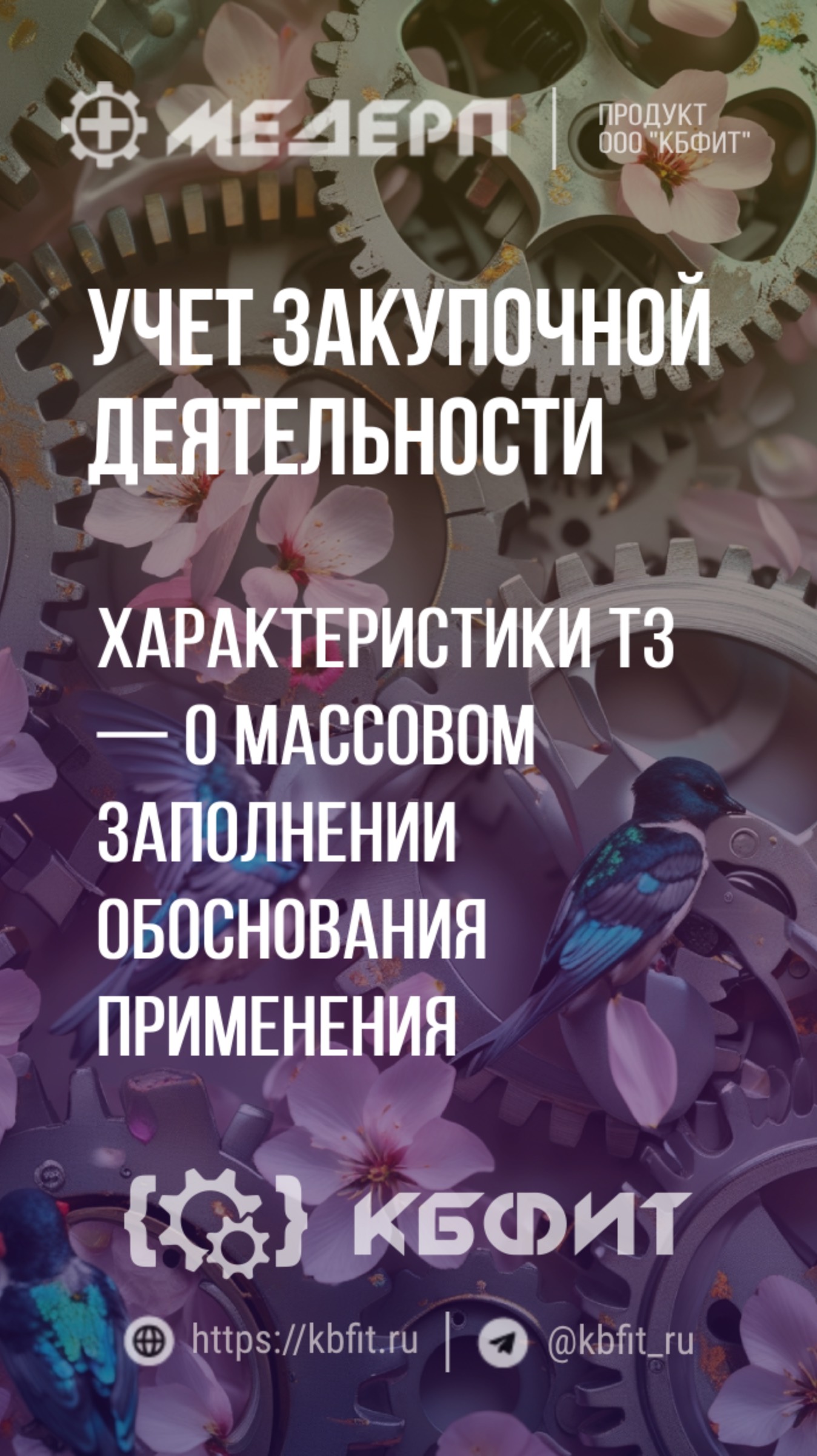 КБФИТ: МЕДЕРП. Учет НСИ: Характеристики ТЗ — о массовом заполнении обоснования применения