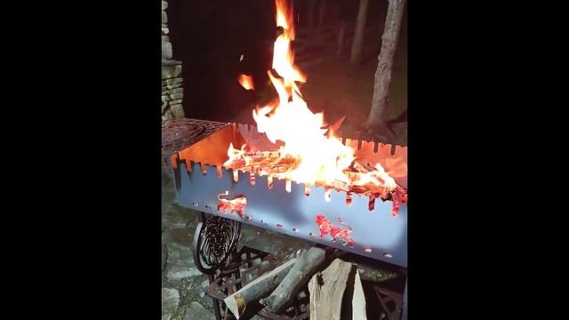 Мангал «Лев» 3мм смотреть онлайн