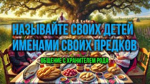 НАЗЫВАЙТЕ СВОИХ ДЕТЕЙ: ОБЩЕНИЕ С ХРАНИТЕЛЕМ РОДА
