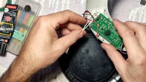 Простой ремонт весов.