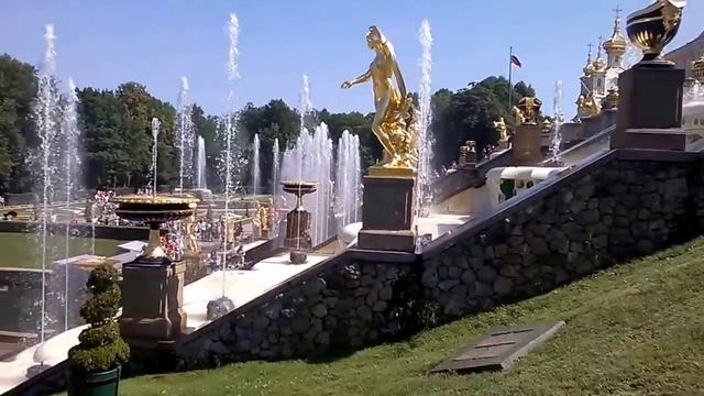 Петергоф фонтаны смотреть онлайн