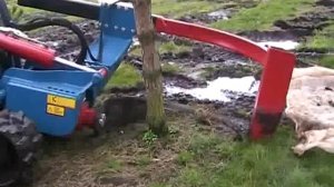 Машина для пересандки деревьев с комом Pazzaglia FZ 200.mp4