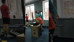 Покоряем новые высоты. Прыжки на тумбу 95 см