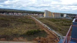 Крыша 17-этажного дома