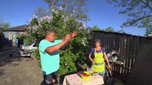 Жизнь в деревне.  Готовлю жаренную картошку с сыром, на костре в деревне.