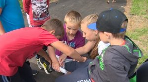 Туристская полоса препятствий в лагере «Юнармеец»