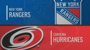 22.12.2024  | Нью-Йорк Рейнджерс — Каролина Харрикейнз |  New York Rangers — Carolina Hurricanes