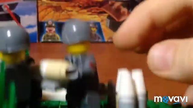 СЦЕНКА С НЕМЕЦКОЙ ПУШКОЙ ИЗ LEGO! Самоделка смотреть онлайн