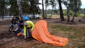 Поход на велосипеде по Подмосковью