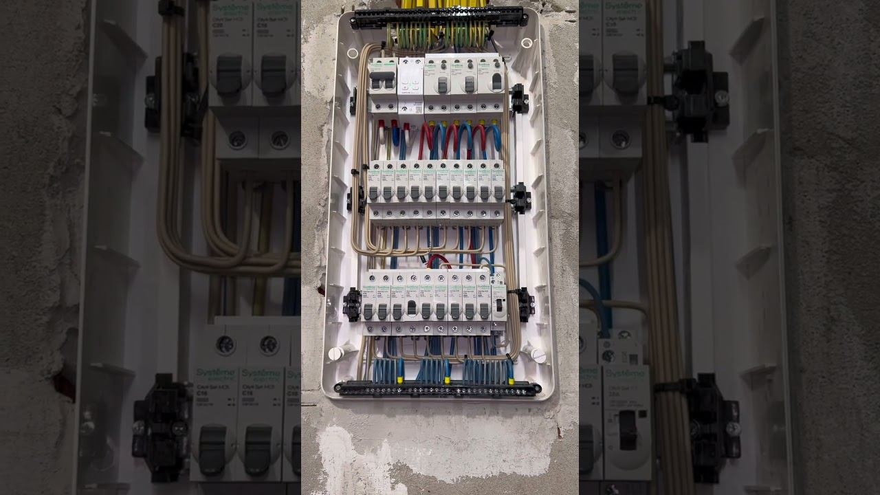 Щит электрический, для квартиры. #томск #electrician #электрик #diy #ремонт #электричество