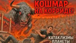БЕШЕНЫЙ БЫК УСТРОИЛ БОЙНЮ! Кровавый хаос на корриде в Испании, АД В НЬЮ-ДЖЕРСИ! и другие катаклизмы