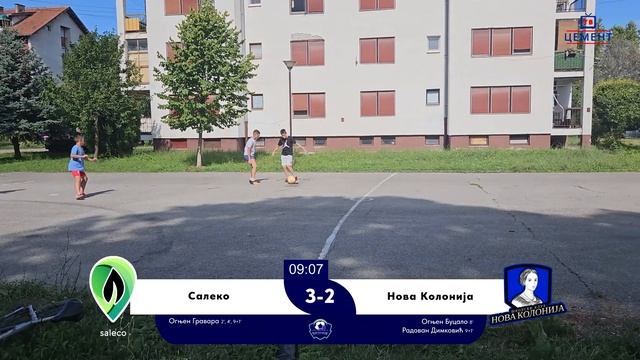 Бетон лига Врдник 2023/2024 - 4. коло: САЛЕКО 10-4 НОВА КОЛОНИЈА / 31.7.2023.