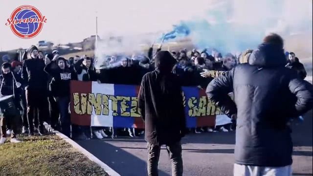 Проход UNITED SARANSK перед матчем Мордовия - Шинник | HD смотреть онлайн