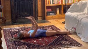 Sky Skittle Stone doing Gymnastics stretches